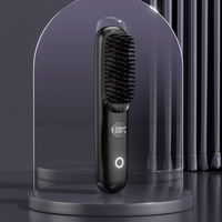 Lisseur de cheveux portable anti-brûlure : simplifie les étapes quotidiennes de soin des cheveux et maintient une texture douce et soyeuse