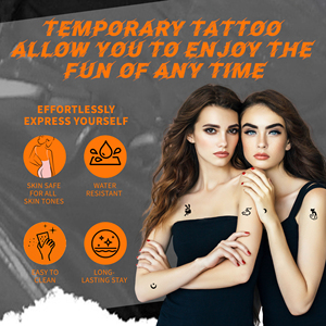VANERIA Tatuaje Temporal Pegatina Perfume Etiqueta Privada Personalizada Larga Duración Tatuajes Impermeables Pegatinas para Mujeres y Hombres - Product Image 2