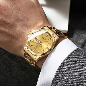 Reloj de Pulsera de Lujo para Hombre BINBOND de Acero Inoxidable, Venta Caliente, Reloj de Cuarzo para Pareja, Luminoso, ODM - Product Image 6