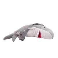 Sac à dos en peluche requin animal mignon Cartable pour enfants Sac à dos confortable et élégant