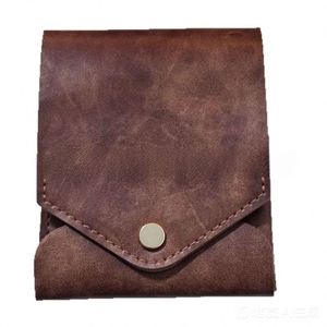 Vintage Small Slim Thin Compact Credit <b>Card</b> <b>Wallet</b> PU Leather for Men Multi-Functional Portable Durable - Product Image 1