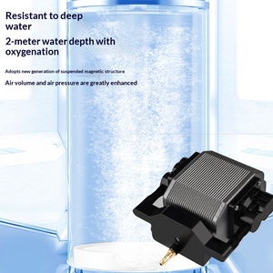 Bomba de Ar para Aquário de Metal Ultra Silenciosa de Baixo Ruído 50L 18W Série LAP para Aerificação e Oxigenação de Lagos de Peixes - Product Image 2