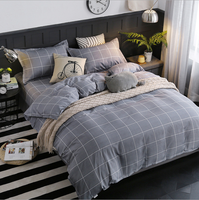 Article de literie de bonne vente de qualité Ensemble de quatre pièces Ensembles de literie Housse de couette de luxe