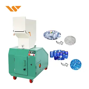 2024 Wensui fabricante CE industria trituradora de plástico tubos PP/PE trituradora botella reciclaje línea trituradoras para la venta