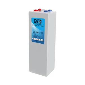 Guangzhou Supplier JYC Tubular Plate Gel Battery 2V 800Ah OPzV Battery
