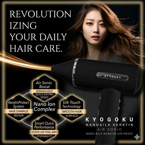 Secador de Pelo KYOGOKU Nano Silk Keratin Air Sonic - Product Image 2
