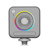Lampe vidéo LED portable RVB Inveer DV L5W pour vlog, diffusion en direct, téléphone et prise de vue DSLR