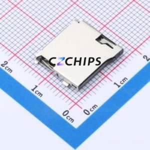 TFW11-N1S1-2000-A SD Card / Memory Card Connector SMD Connector Self-Return Type MicroSD Card (TF Card) Card Holder 2mm - Product Image 1