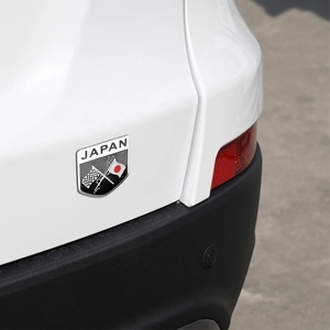 Autocollants de logo japonais 3D modernes en aluminium pour accessoires automobiles, emblèmes à usage unique, badges, décalcomanies, style Accord, style automobile élégant - Product Image 4