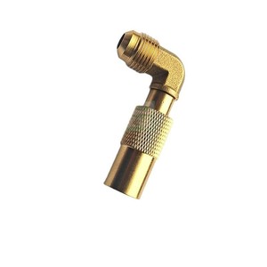 Adaptador Universal de Metal de 90 Grados y 3/8 Pulgadas para Parrillas Blackstone de 17 y 22 Pulgadas, Ideal para Cocinar, Hornear y Asar al Aire Libre - Product Image 1
