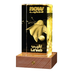 Adorno de Cristal para Interiores, Modelo de Edificio 3D Transparente K9, Personalización, Regalo Empresarial - Product Image 2