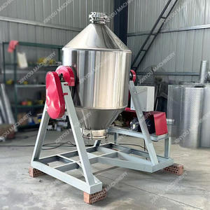 เครื่องปั่นผ<span class=keywords><strong>ส</strong></span>มแบบดรัมผสมผงสำหรับใบชาเขียวกลีบไม้ไผ่แบบหมุนขนาดกลาง - Product Image 4