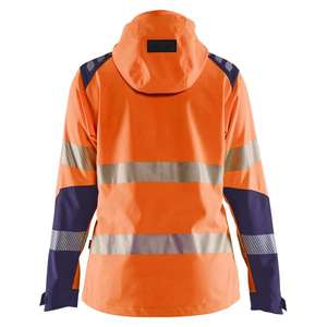 BLAKLADER - 479125135389L Veste softshell haute visibilité pour femme Orange/Bleu marine-EAN 7330509882368 HI-VIS WORKWEAR - Product Image 2