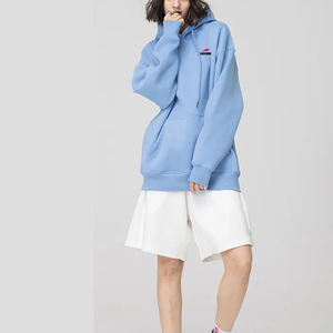 <span class=keywords><strong>เสื้อ</strong></span>ฮู้ดลำลองแขนยาวพิมพ์โลโก้ตามสั่ง สำหรับฤดูหนาวและฤดูใบไม้ร่วง พร้อมฮู้ดและไหล่ตก สำหรับชุดกีฬาผู้ชาย - Product Image 2