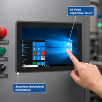 Moniteur tactile encastré Bestview de qualité industrielle, étanche IP65, 15 pouces, fonctionnement fiable 24h/24 et 7j/7 pour les kiosques de paiement