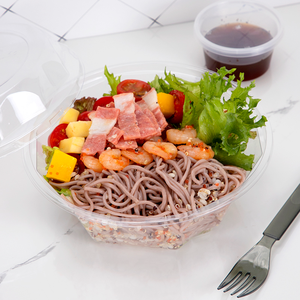 Bán Buôn Dùng Một Lần Trái Cây Và Rau Salad Bao Bì Nhựa Hộp Trong Suốt Vỉ Nấu Chín Trái Cây <span class=keywords><strong>Container</strong></span> Với Nắp - Product Image 4