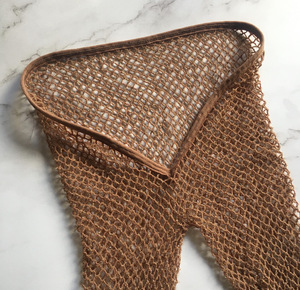 Medias de rejilla con forma de V para mujer, medias de carnaval, negras y marrones, corte en V, Skintone, novedad de 2023 - Product Image 4