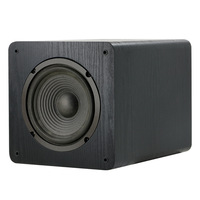 Caisson de Basses Passif Rectangulaire K8 8 Pouces 100W, Basses Super Puissantes pour Home Cinéma, Audio Auto Universel et Utilisation Domestique