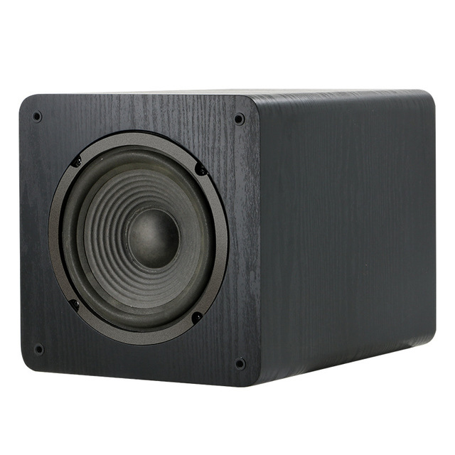 K8 8-Inch 100W Super Heavy Bass Rectangular Subwoofer for Home Theater Audio Universal Car Modification Passive Home Use