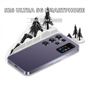 S26 Ultra ซีพียูแบบ Deca Core หน้าจอ 7.3 นิ้ว HD LTE รองรับซิมคู่ สมาร์ทโฟน 5G รองรับภาษาอังกฤษ เยอรมัน ฝรั่งเศส สเปน หลายภาษา - Product Image 2