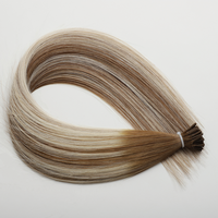 Extensions de cheveux humains russes Remy de haute qualité en gros d'usine, cuticules entièrement alignées, vierges, bruts, pré-collées à la kératine I-Tip