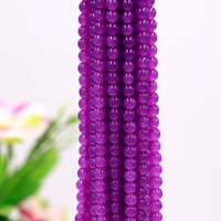 Perles de 8mm rondes en vrac en cristal de verre perles en vrac pour collier fabrication de bijoux à bricoler soi-même vente en gros