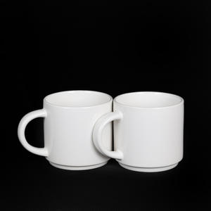 Custom Logo Ceramic Coffee <b>Mug</b> 15Oz With Handle Round Shape Single Cup Promotional Drinkware - Product Image 2