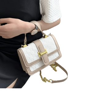 Bolso bandolera de un solo hombro para mujer, bolso cuadrado pequeño de temperamento portátil Retro para mujer, venta al por mayor - Product Image 6
