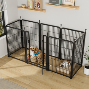 Dog <strong>Playpen</strong> 8 Panels 40" Height Heavy Duty Dog Fence <strong>Puppy</strong> Pen for Large Medium Small Dogs - Product Image 2