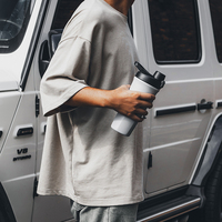 Logo personnalisé sans Bpa 26OZ Double paroi en acier inoxydable Gym Fitness protéine sport Shaker bouteille