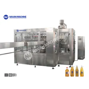 Turnkey Solution 3 in 1 Monoblock Automatic Plastic Bottle Carbonated Drink Beer Filling Machine