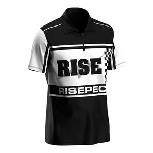 Maillot de course ODM Sublimation Pit Crew, dernier design, en mesh, polo, pour moto - Product Image 3