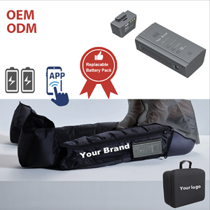 Botas de compresión neumáticas para una mejor circulación Masajeador de piernas completas para relajación de recuperación con calefacción y frío - Product Image 2