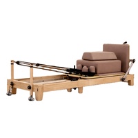Appareil de fitness pliable en bois d'érable pour la maison, machine d'entraînement pour le Pilates et le renforcement du tronc
