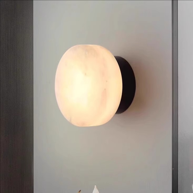 Creative Decoration Wall Lights Lamp Home Design Interior Bedside Marble Indoor Minimalist Line Nordic Modern Led Wall Lamps