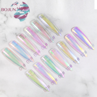 Poudre de pigment irisée arc-en-ciel de haute qualité, effet bonbon, pigment licorne, poudre chromée miroir néon