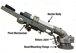 ปืนฉีดน้ำสำหรับพื้นที่เพาะปลูกขนาดใหญ่ ประสิทธิภาพสูงสำหรับการชลประทานทางการเกษตร - Product Image 4