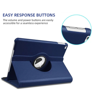 Étui de tablette en cuir PU rotatif à 360 degrés, résistant aux chocs, avec support réglable pour Samsung <span class=keywords><strong>Galaxy</strong></span> <span class=keywords><strong>Tab</strong></span> <span class=keywords><strong>S4</strong></span> 10,5 pouces T830 T835 - Product Image 2