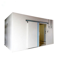 Salle de stockage frigorifique commerciale Refroidisseur walk-in robuste pour restaurant et supermarché avec unité de réfrigération à fonctionnement stable