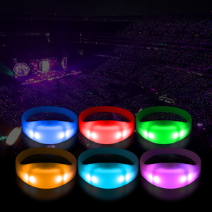 <span class=keywords><strong>DMX</strong></span> Control Flexible LED Pulsera Neon Event Pulsera con control remoto para suministros de fiesta promocionales - Product Image 2