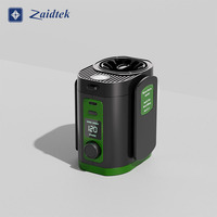 Mini lampe portable rechargeable USB à trois vitesses de vent, à clipser sur ceinture, pour extérieur, camping et voyage