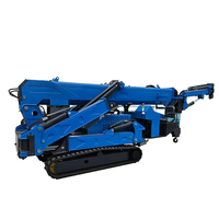 Mini grue araignée de haute qualité, grue sur chenilles avec stabilisateur télescopique hydraulique, petites grues pour espaces restreints