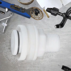 Válvula de descarga inteligente para inodoro con boquilla pulverizadora de plástico POM manual y estructura de diafragma con rosca macho G1/2 para medios acuáticos - Product Image 2