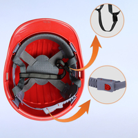 Casques de sécurité ventilés anti-écrasement pour chantier de construction, en stock, pour les travailleurs en génie civil, en foresterie et dans les mines