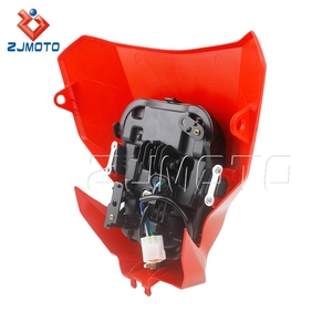 Luz Delantera LED Dual para Motocross y Enduro, Luz LED E13 con Certificación E-mark, Luz Alta/Baja para <span class=keywords><strong>Honda</strong></span> <span class=keywords><strong>CRF</strong></span> <span class=keywords><strong>450L</strong></span> 450XR CRF450L CRF450XR 19-20 - Product Image 2