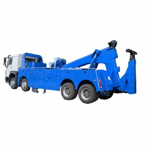 Heavy-Duty Diesel Manual Road Recovery Wrecker Truck Shacman 8x4 Chassis 25T Capacity Underlift Boom for Large Truck <b>Coach</b> - Product Image 6