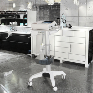 Carrito con Soporte para Monitor de Hospital de Aleación de Aluminio con Altura Ajustable para Uso <span class=keywords><strong>en</strong></span> Clínicas, Hospitales, Salas de Estar, Comedores y Almacenes - Product Image 2