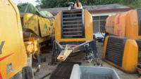 Pompa beton bekas pompa Trailer 100 cbm HBT10018 mesin Diesel pompa stasioner harga