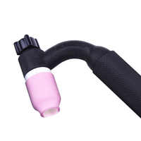 Kit d'accessoires pour torche TIG WP-9/9F/20 : Tête de torche, buse en céramique, porte-électrode en tungstène, tuyau, connecteur en maille et guide de flux