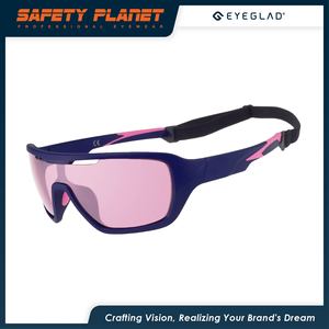 Gafas de sol envolventes deportivas profesionales de estilo de vida con protección UV con almohadillas nasales antideslizantes - Product Image 5